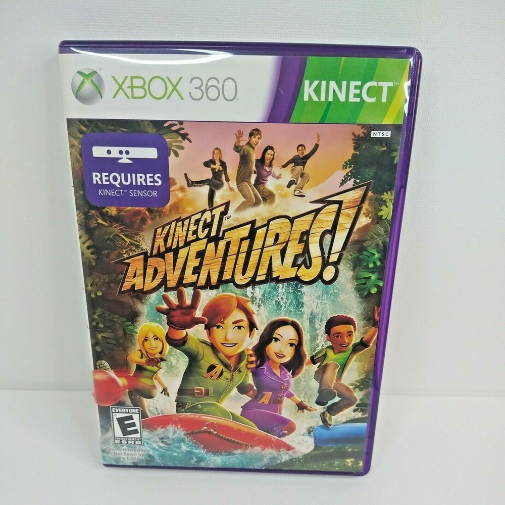 Kinect Adventures XBOX 360 Connect Sensor Video Game Fun